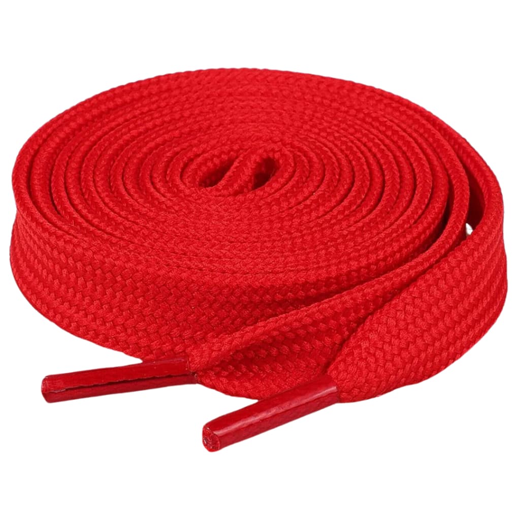 Par Cadarço Grosso Tradicional Achatado Chato Tênis Premium Universal Premium 1,20mt