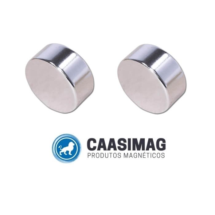 Ímã Neodímio Ø10x5mm 10 unidades