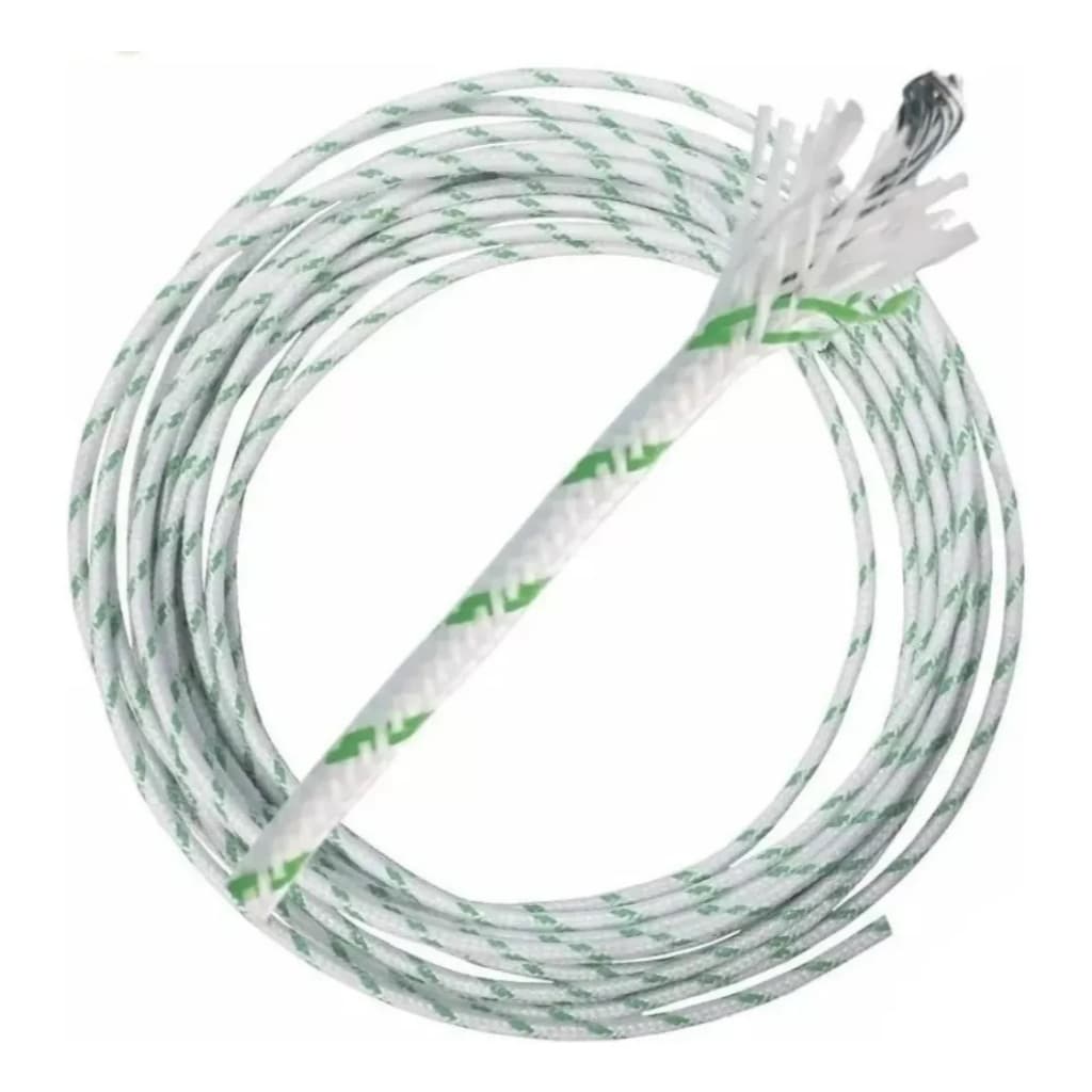 4 metros cabo para churrasqueira alta temperatura 400ºC