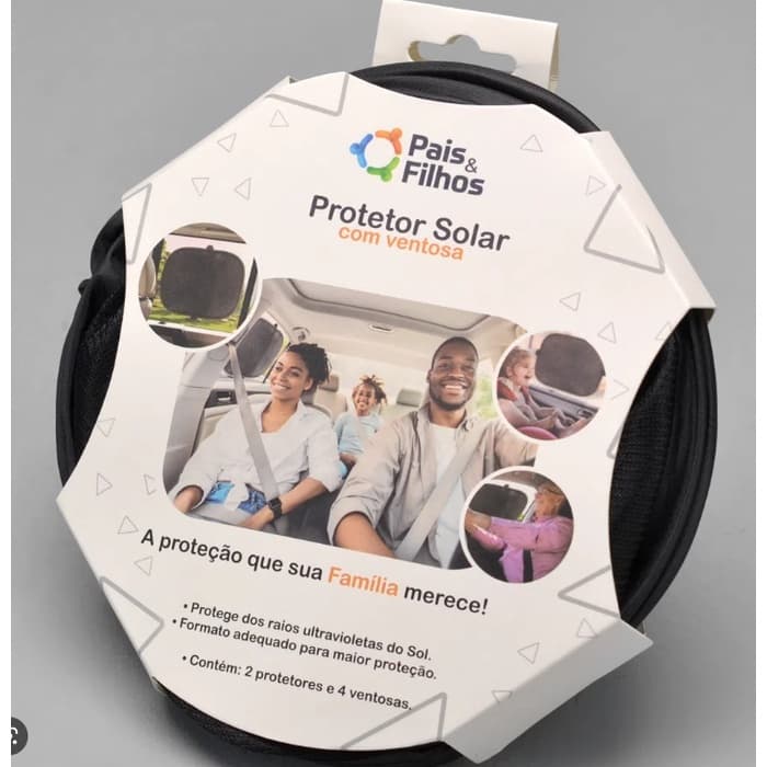 Protetor Solar com Ventosa para Pais e Filhos – Proteção e Conforto Onde Estiver!