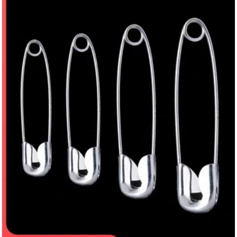 Kit com 100 alfinetes de segurança AF-100