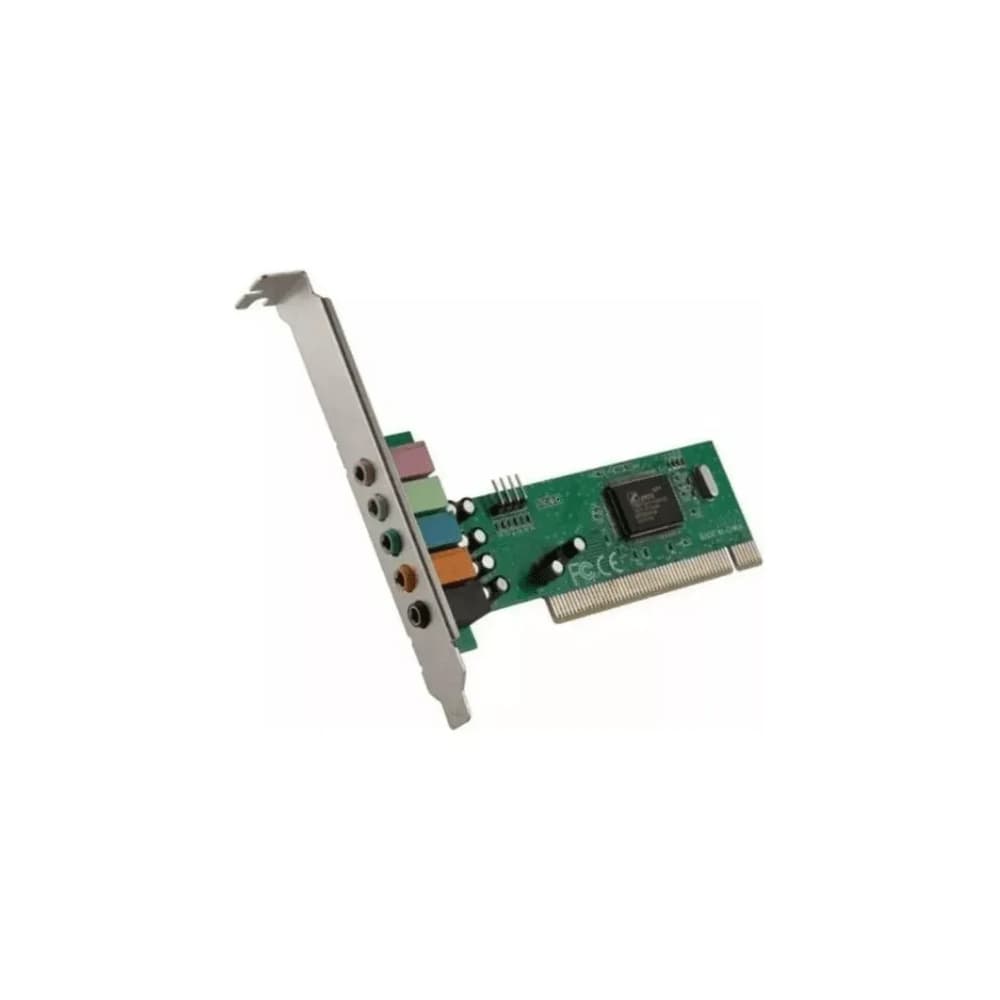 Placa de Som Pci-E com 5 Canais, 5.1, Plug and Play, Dex - DP-61