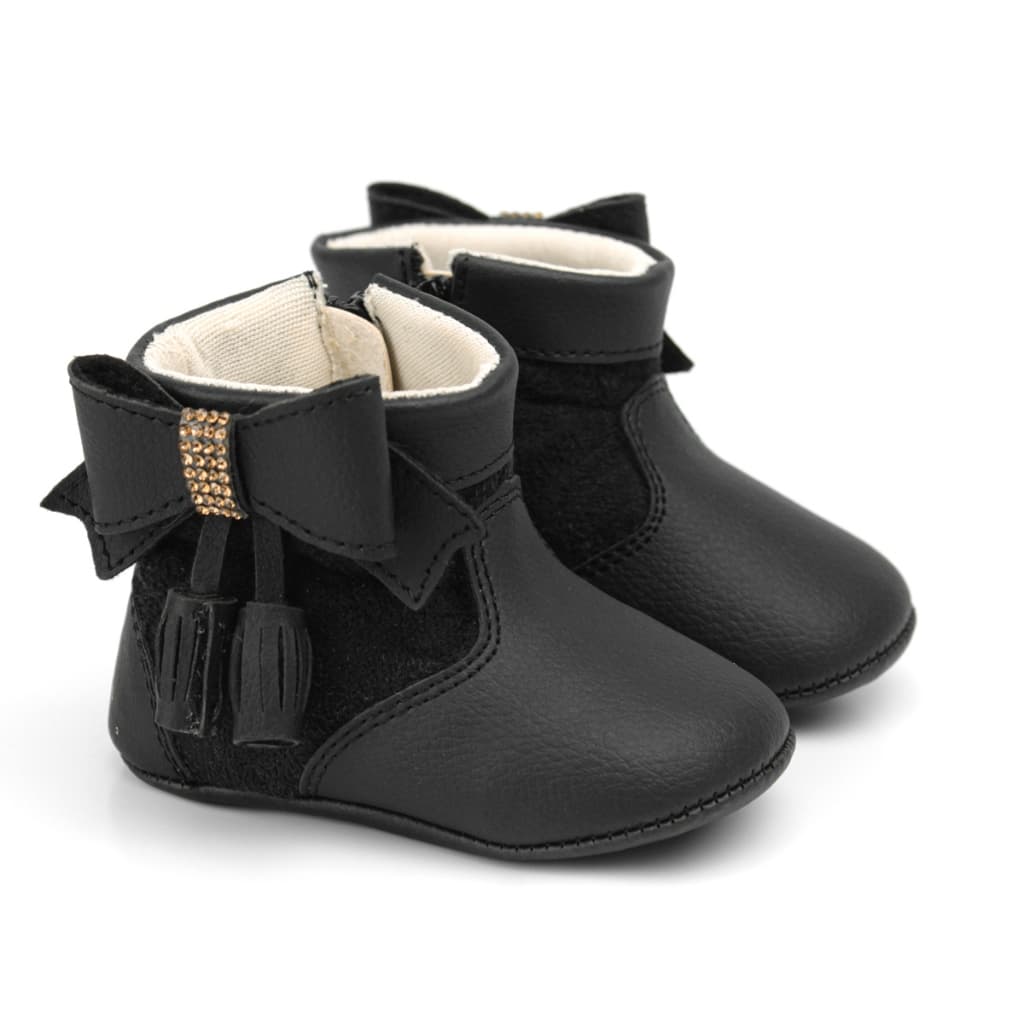 Bota Bebê Menina Montaria Botinha ziper