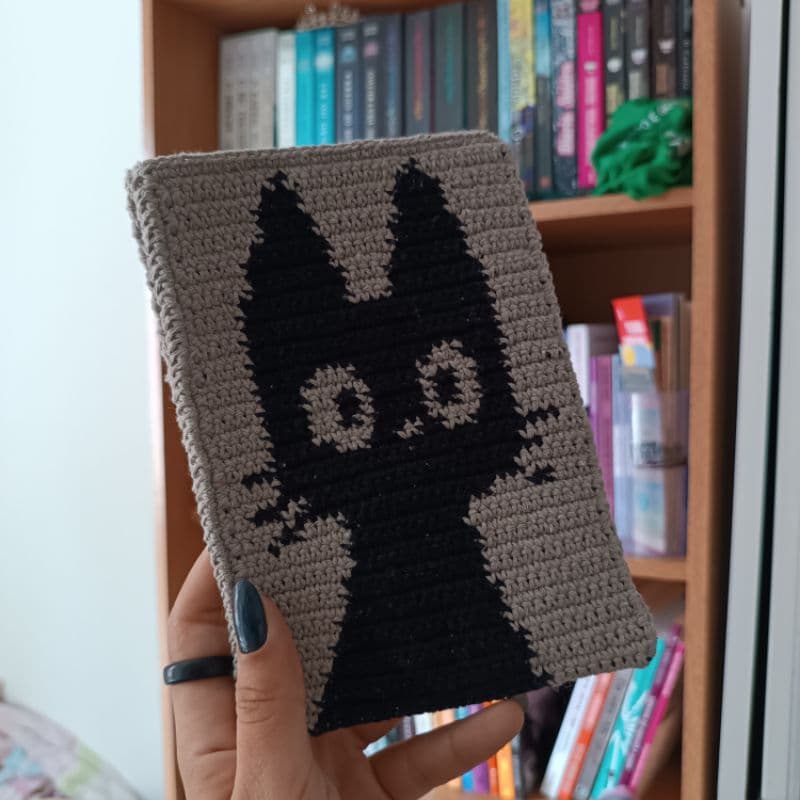 Capa para Kindle Gatinho - Feito à mão Personalizado