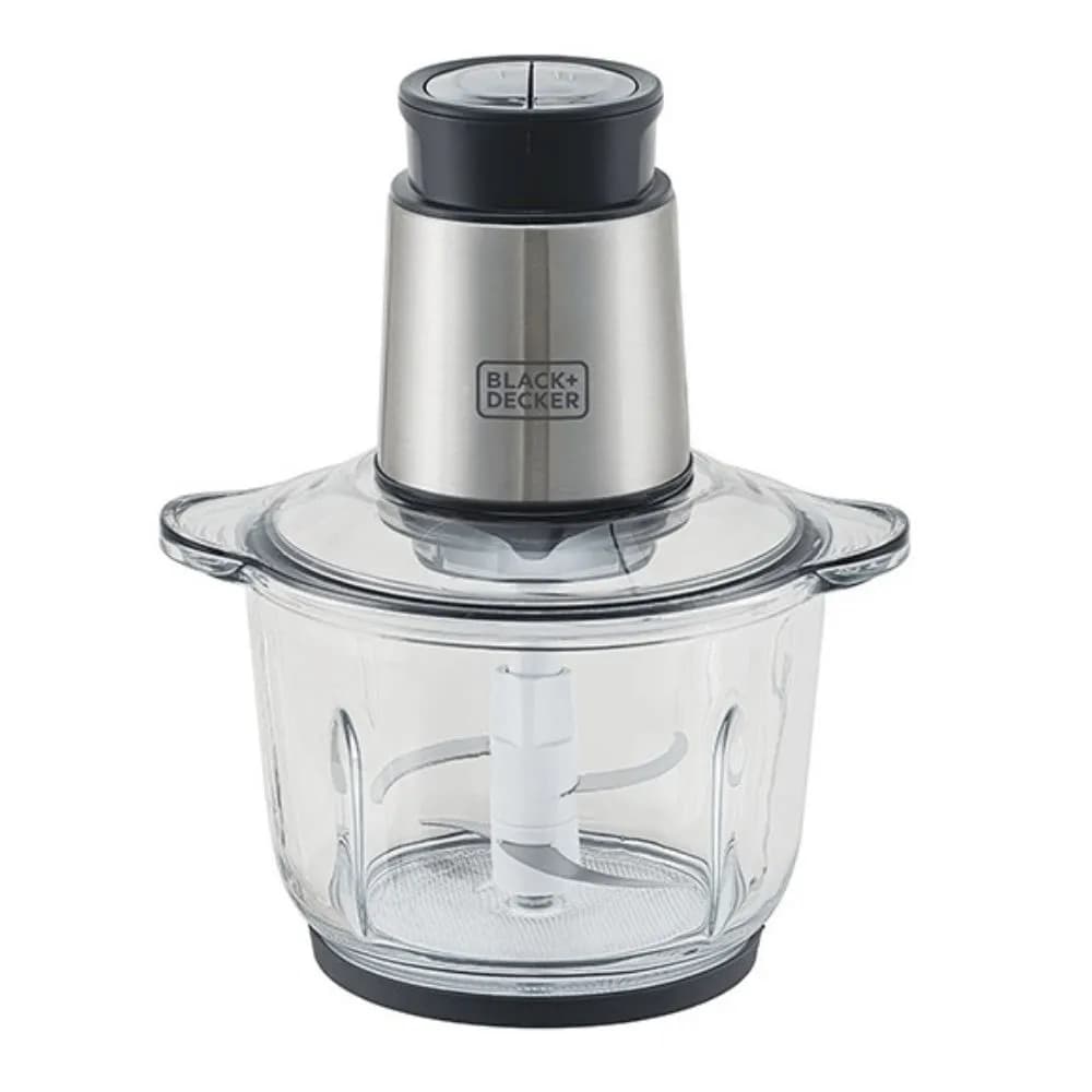 Processador de Alimentos Black&Decker Gourmand Gris MP300g 127V Inox
