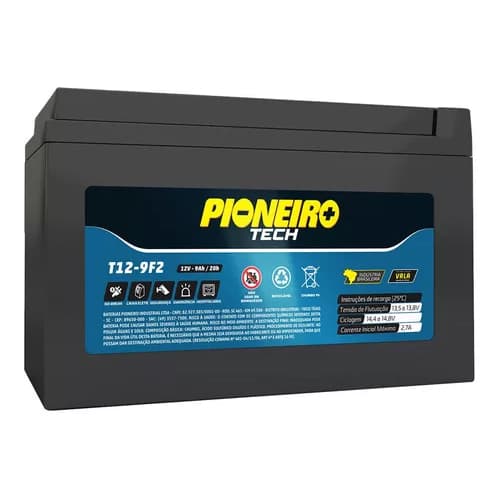 Bateria Ups Pioneiro Tech T12-9f2 12v 9ah