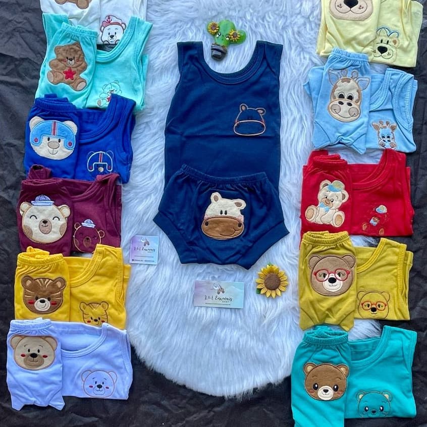 camiseta infantil menino + tapa fralda menino conjunto bordado menino roupas de bebê recém nascido
