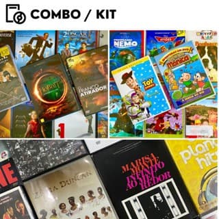 Promoção DVD Combo Diversos Kits com Dvd's Diversos Filmes Desenhos Animações Shows Música Infantil