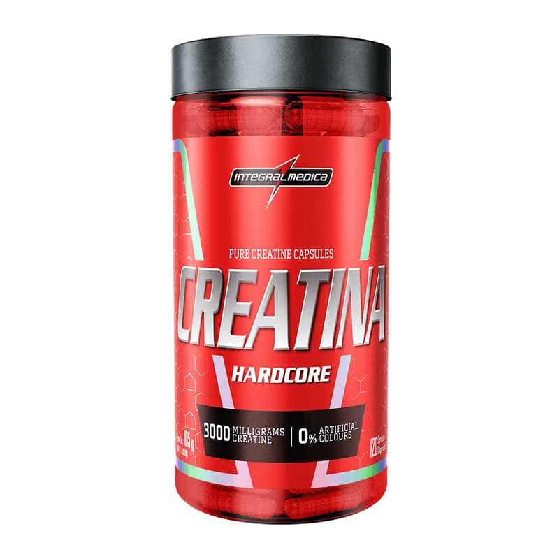 Creatina 100% Pura 120 Cápsulas - Integralmedica