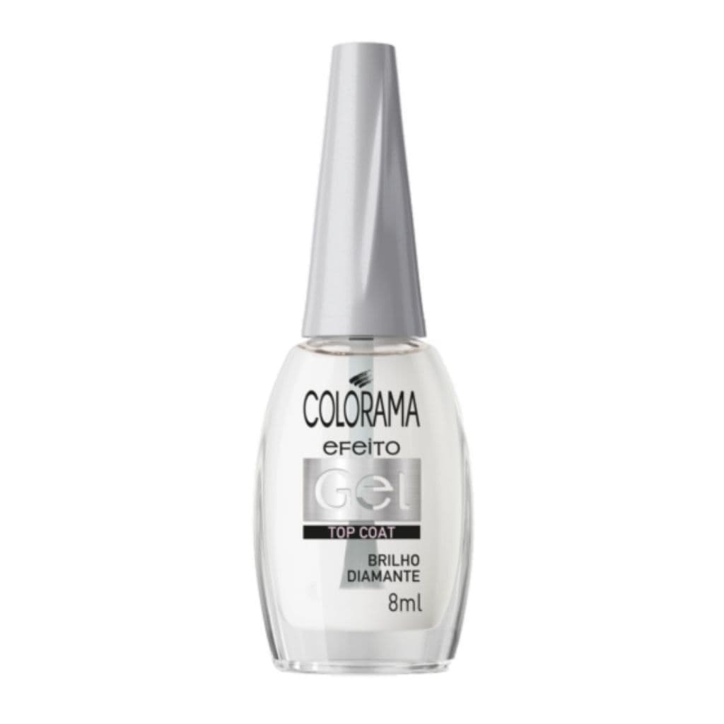 Esmalte Colorama Efeito Gel Top Coat Brilho Diamante 8ml