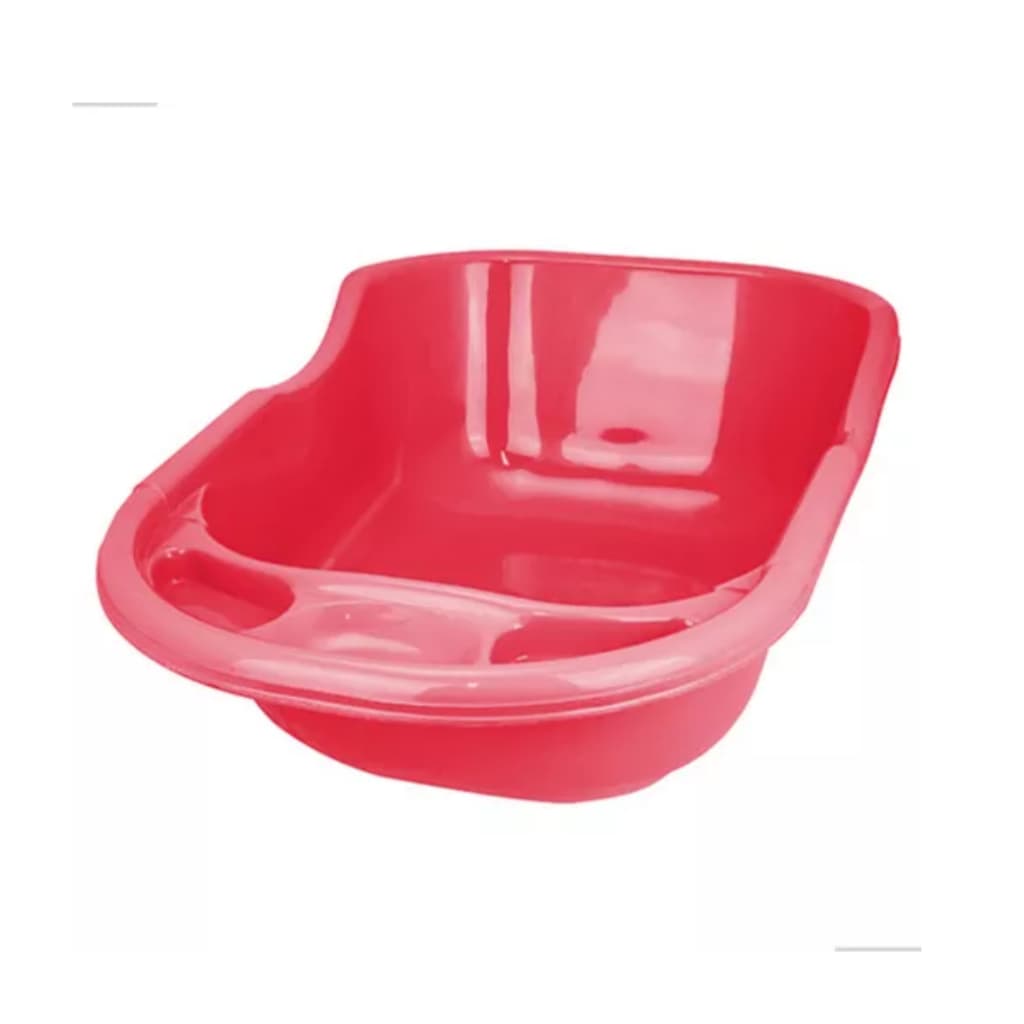 Banheira De Bebê Nenê Infantil Grande Gigante  Litros Rosa Reforçado