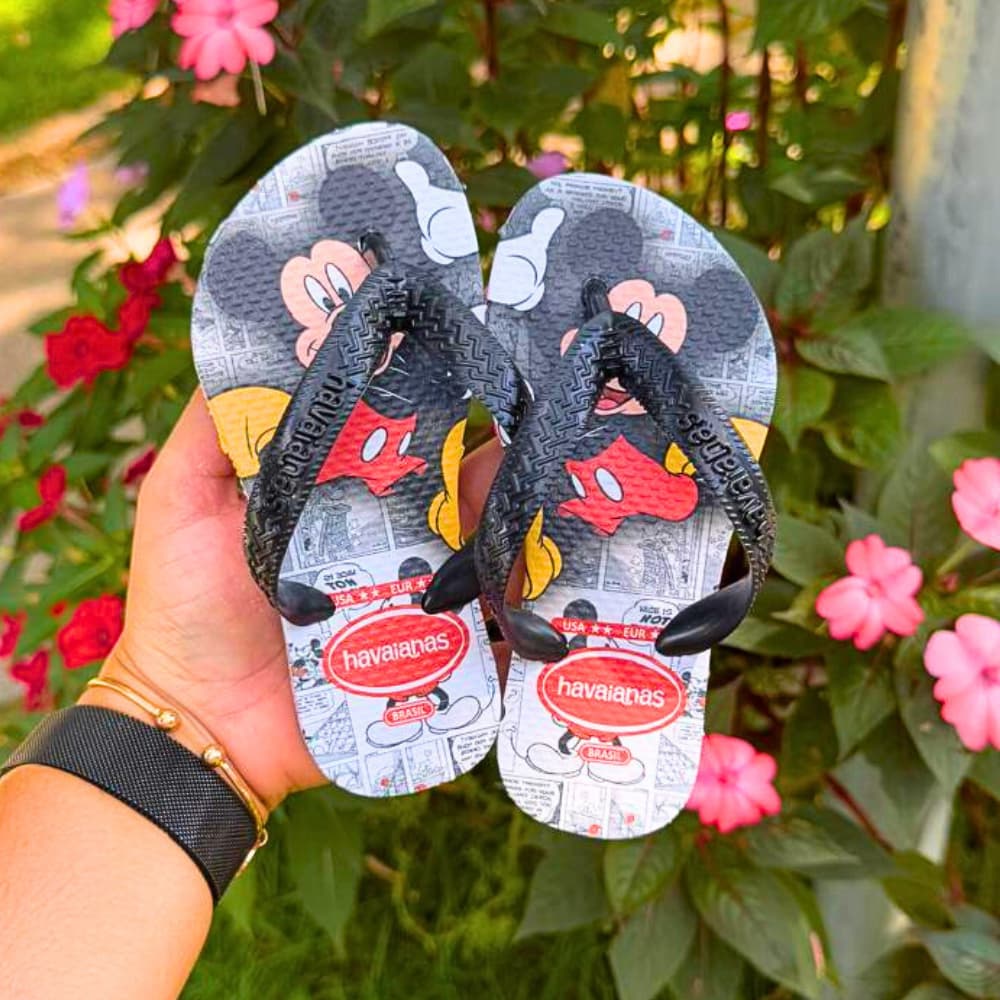 Chinelo Infantil Menino e Menina 25 ao 32 Personagens Estampados Diversão 2025 Envio Rapido