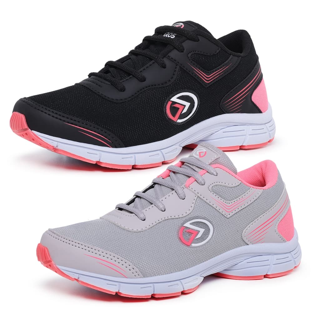 Combo Tênis Feminino Esportivo Academia Treino Kit 2 Pares