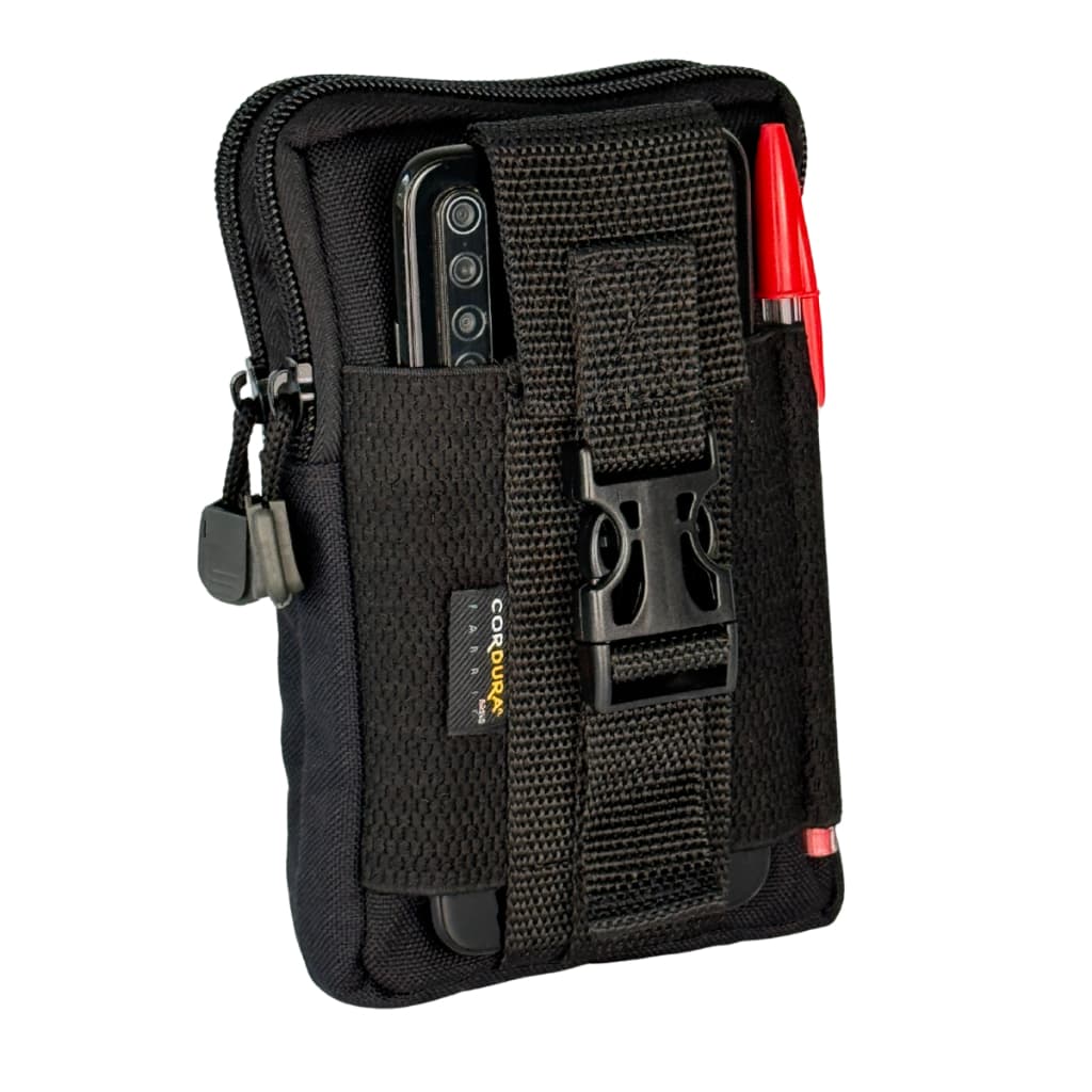 Bolsa Porta Celular Treco Bolso Duplo Para Colete Modular Militar