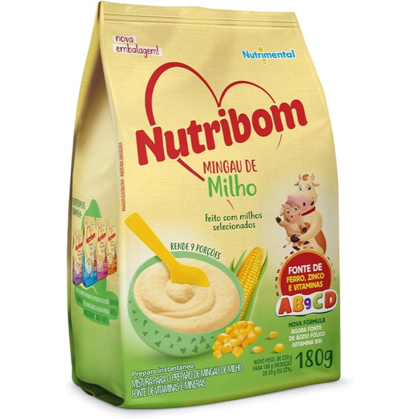 Mingau De Milho Mistura Instantânea Nutribom 180g