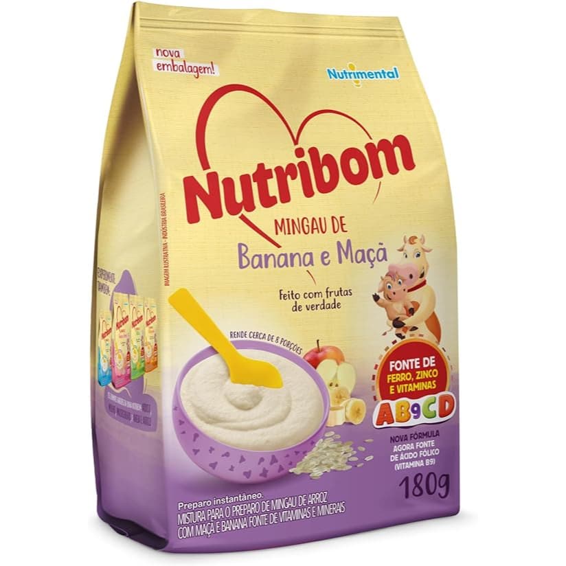 Mingau Nutribom Banana E Maçã 180g