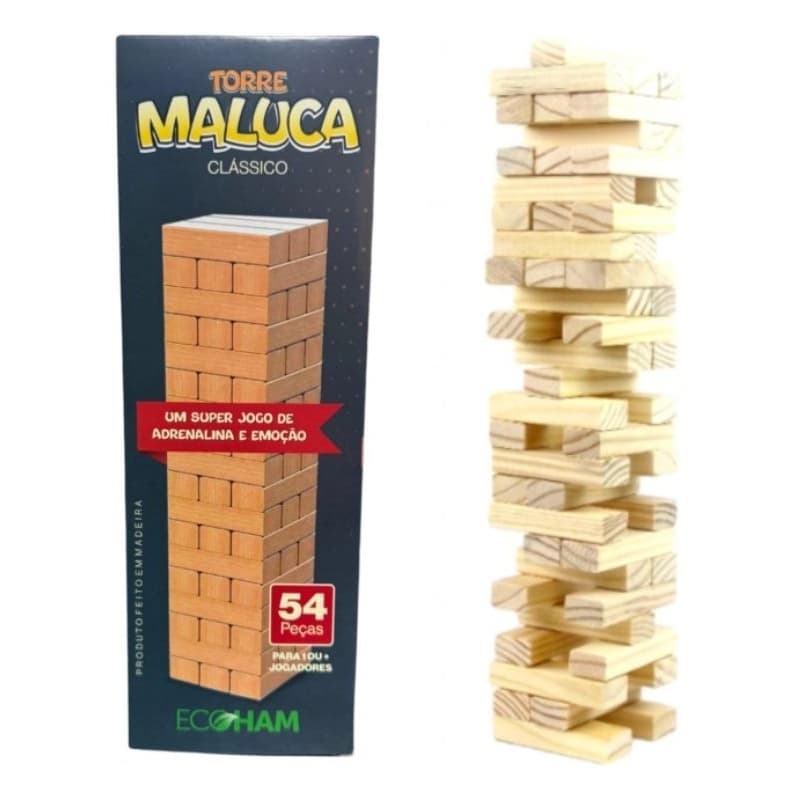 Torre maluca (Caiu perdeu) 54 peças