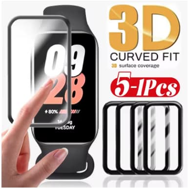 Película protetora 3D para Xiaomi band 9 Active