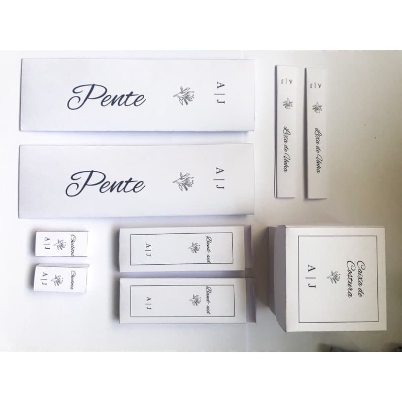 kit toalete Homem e mulher - personalizado / 32 itens