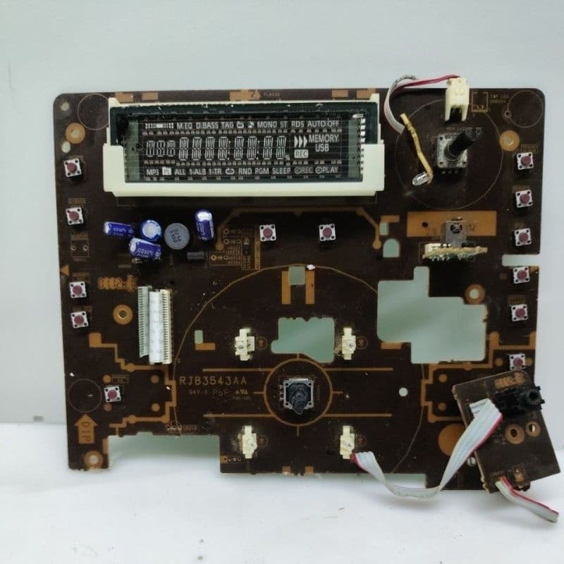 placa painel frontal som Panasonic sa-akx94-74-54 cód RJB3543AA