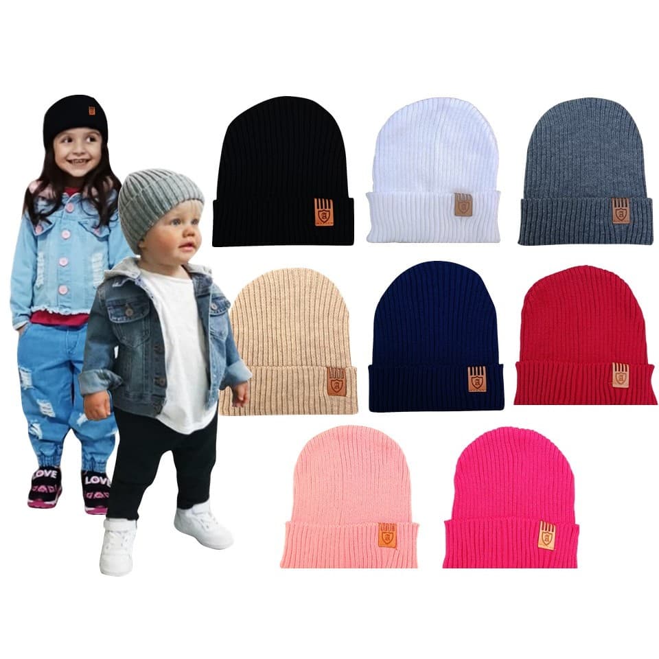 Touca de frio Bebê Infantil Gorro Boina boné chapéu Recém Nascido menino menina Unissex
