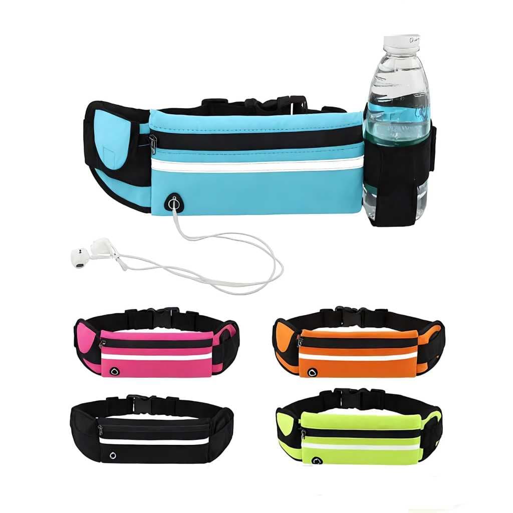 Bolsa Impermeável Para Celular Para Esportes Fechada Bolsa Invisível Com Local Para Garrafa