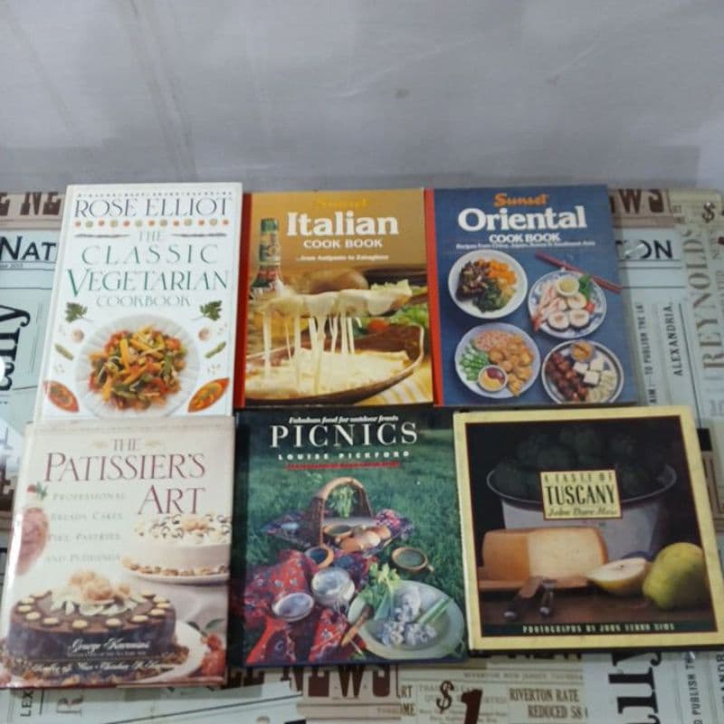 Livros Culinária Gastronomia Receitas EM INGLÊS (unitários)