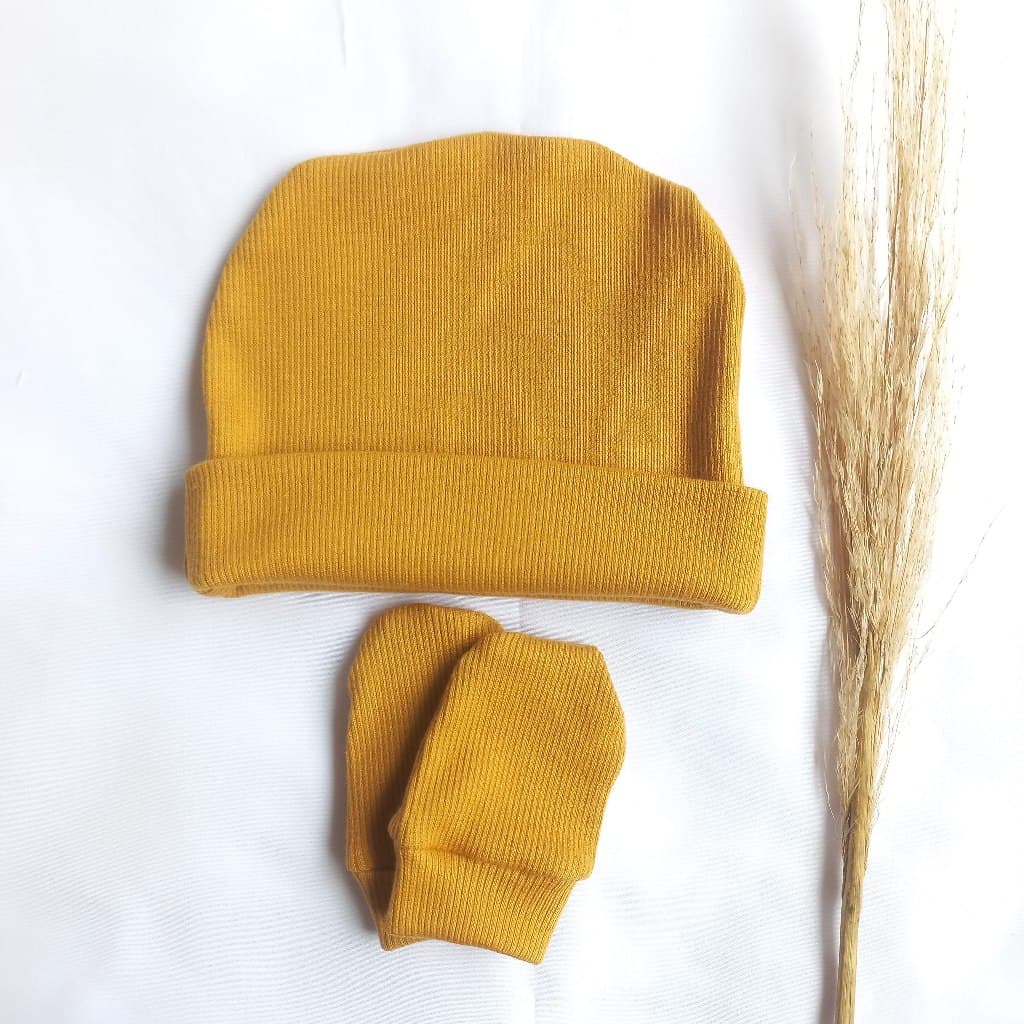 Touca para bebê RN, canelada, recém-nascido, maternidade baby, Algodão Premium