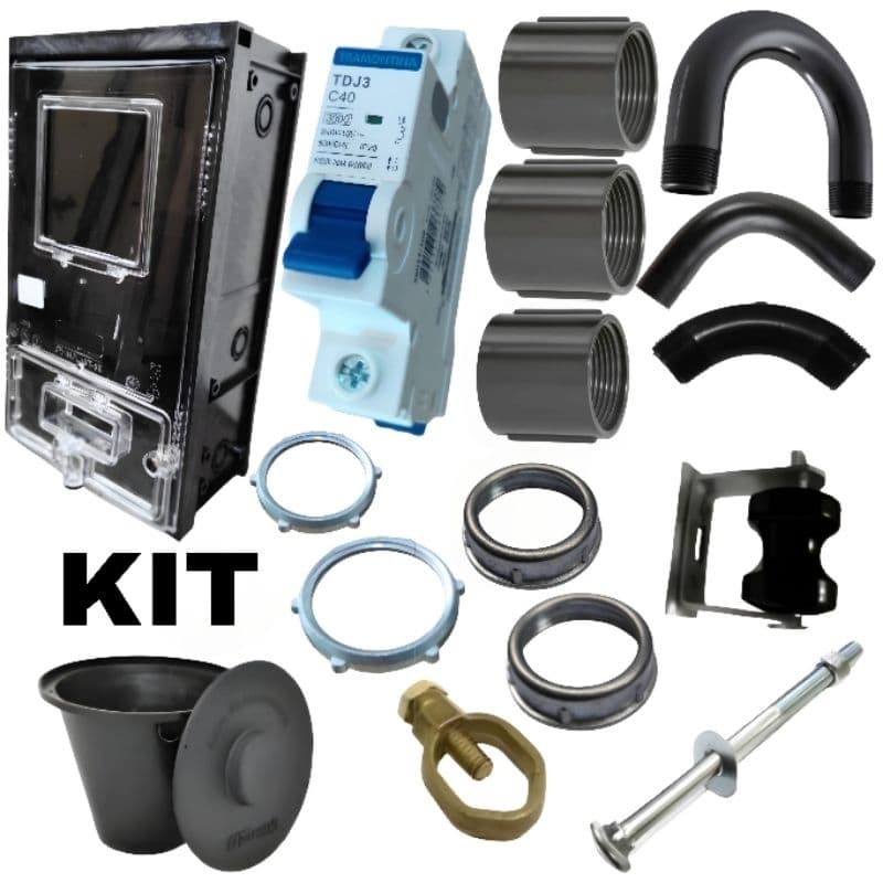 Caixa Luz Para Energia Padrão Monofasica Padrã Coelba BA