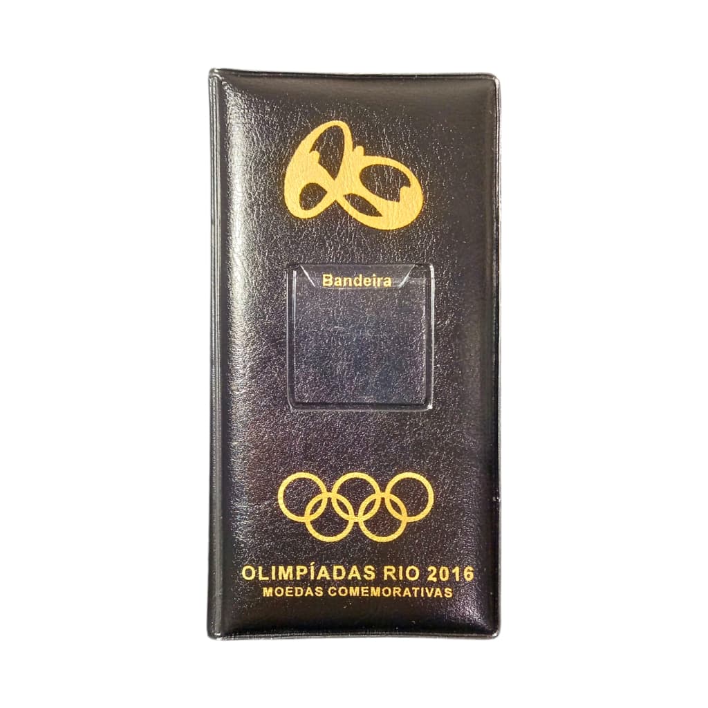 Álbum Para 17 Moedas Das Olimpíadas Rio 2016 - Estojo