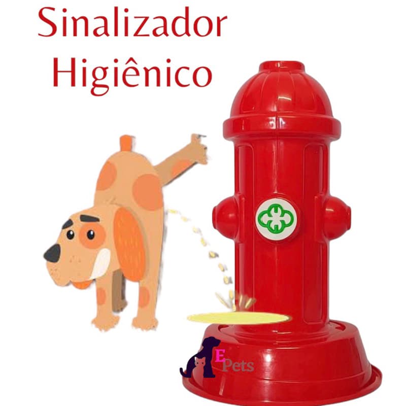Sanitário Hidrante Fácil Xixi Para - Cães - Cachorros
