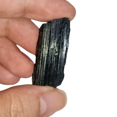 Turmalina Preta Pedra Natural Bruta Unidade