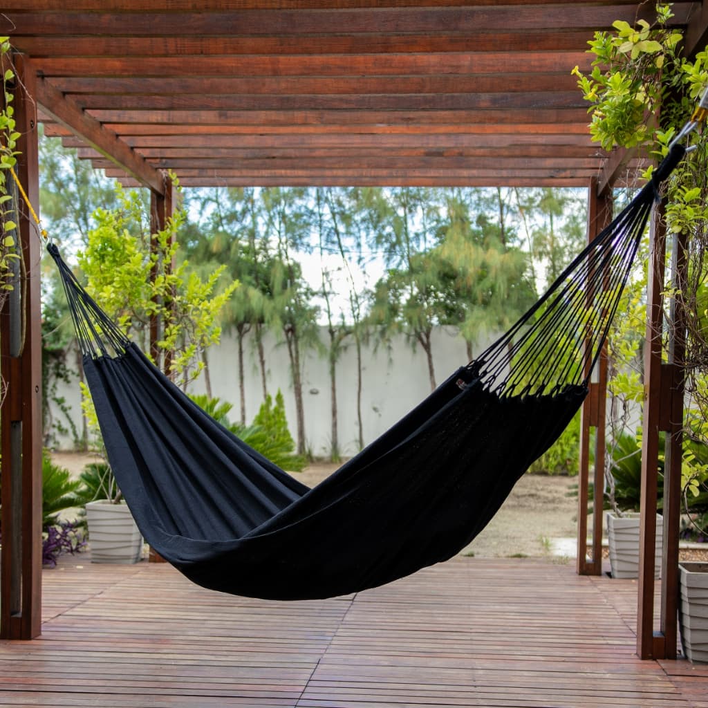 Rede de Descanso Jeans Life Basic até 2 Pessoas 3.90m x 1.40 c/ Varias Cores - Rede de Dormir