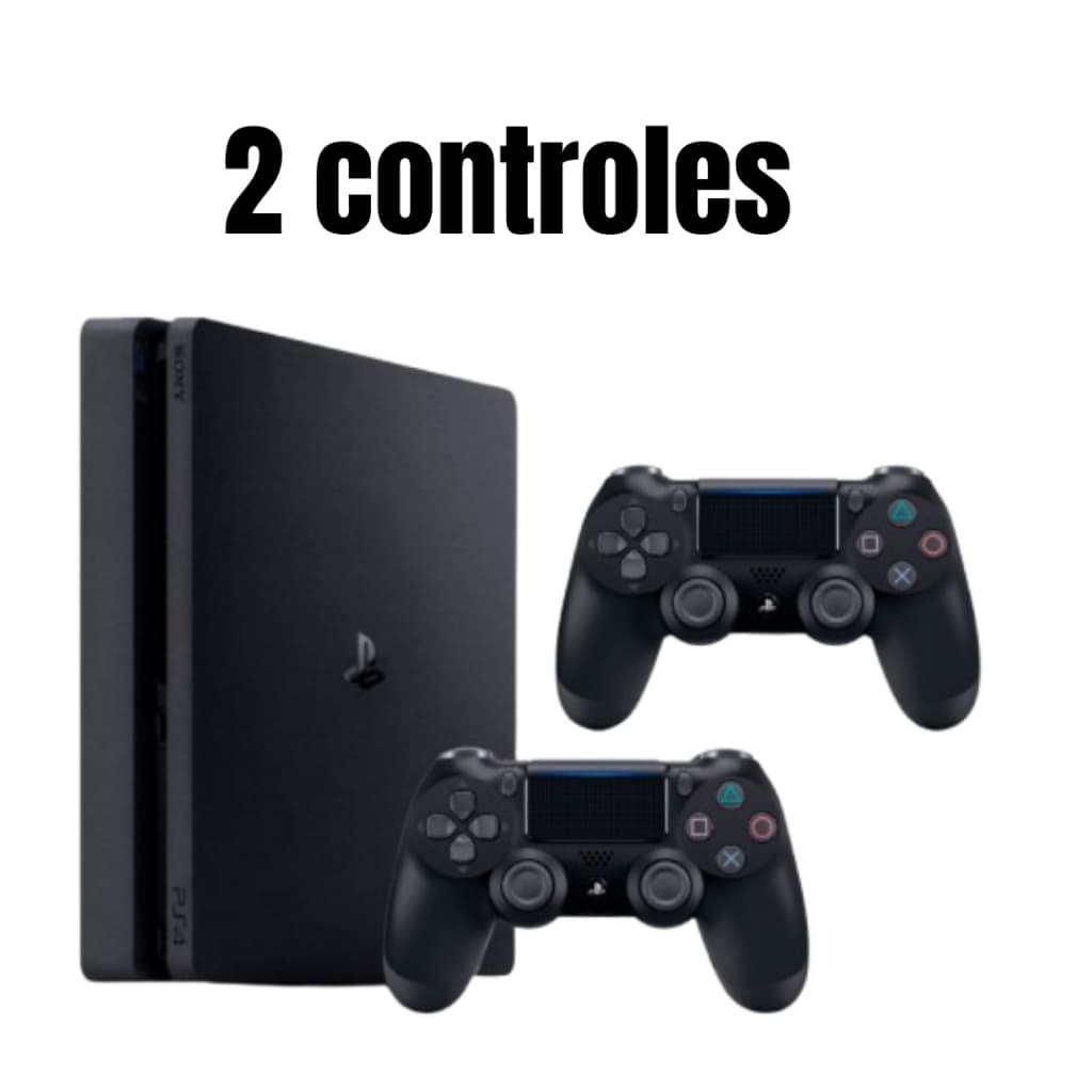 Sony Playstation 4 Slim seminovo + 2 controles