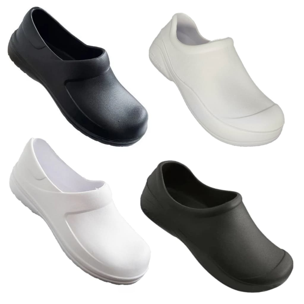 Sapato Profissional Trabalho Enfermagem Hospital Cozinha Açougue Clínica EPI Yvate Impermeável