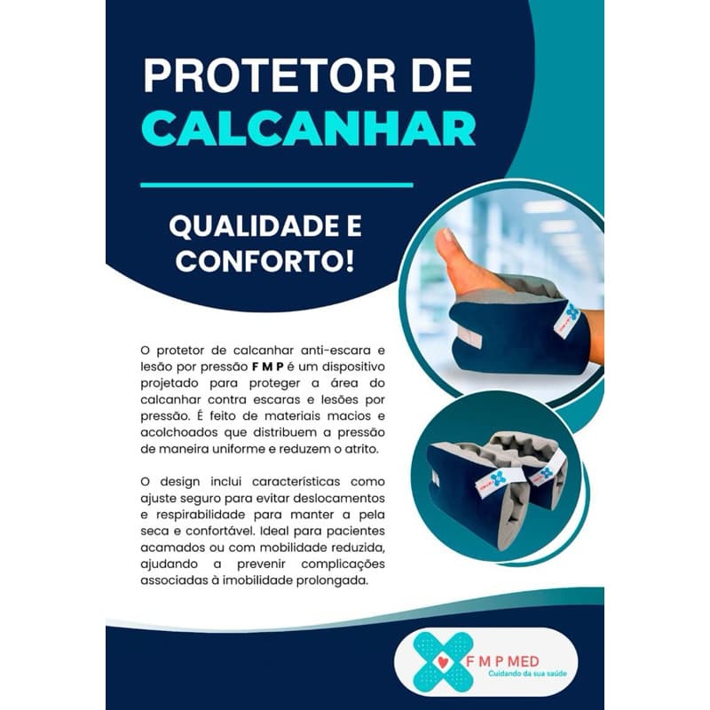 (O PAR )PROTETOR DE CALCANHAR  DE ESPUMA CAIXA DE OVO ,AJUDA A PREVINIR LESÃO POR PRESSÃO E ESCARAS