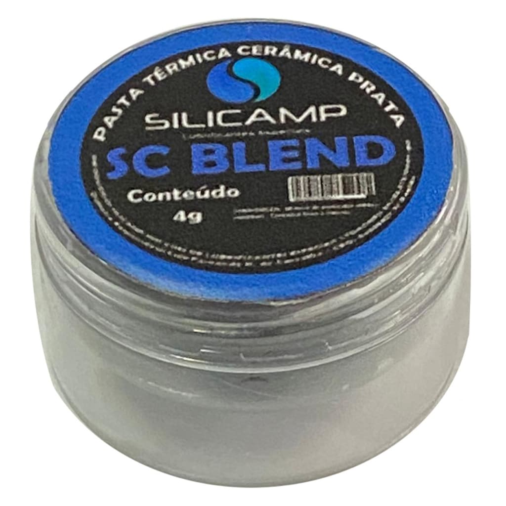 Sc Blend Pasta Térmica Prata Cerâmica Silver Processador 4g