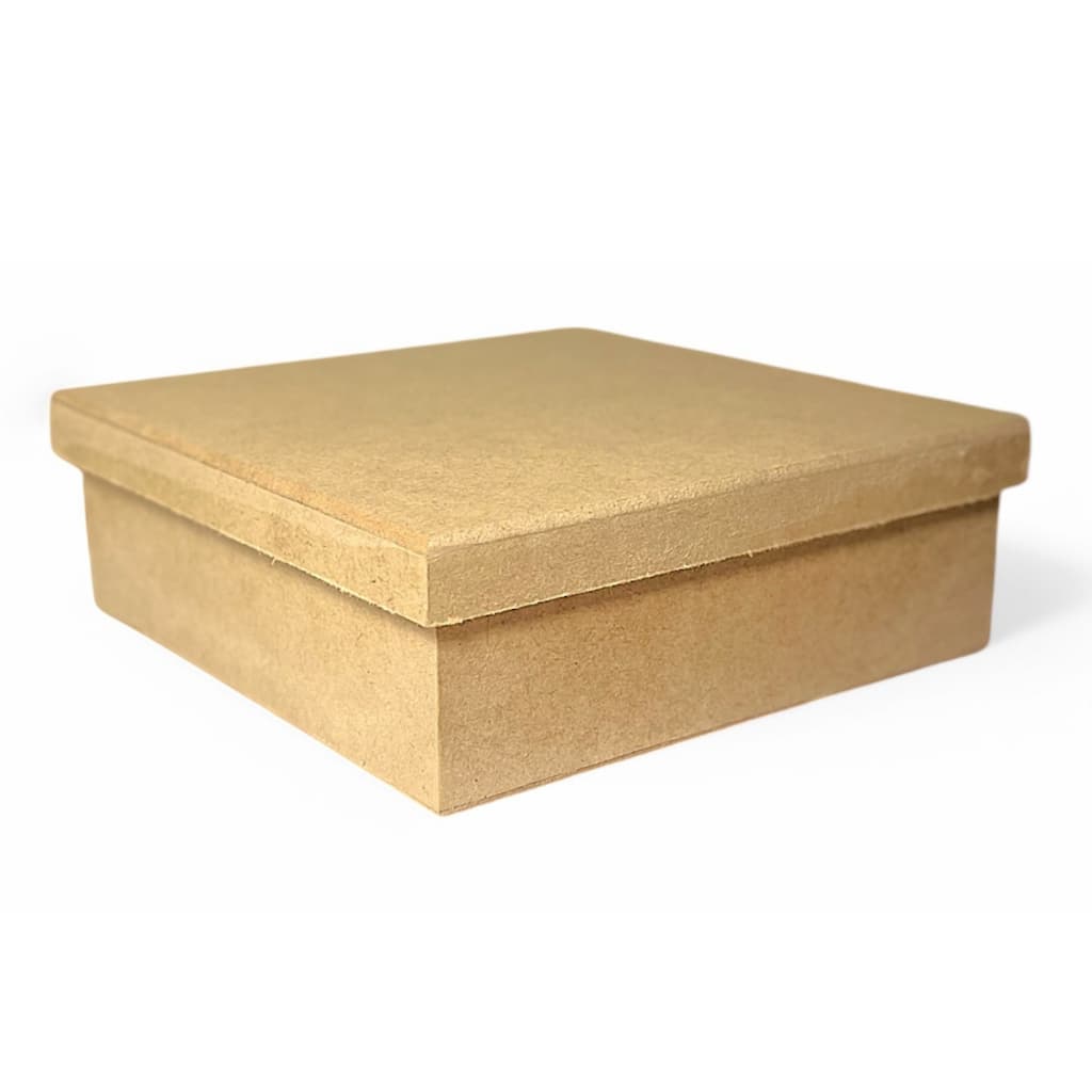 Kit 5 Caixa Caixinha MDF 15x15x5 Lembrancinhas Convites