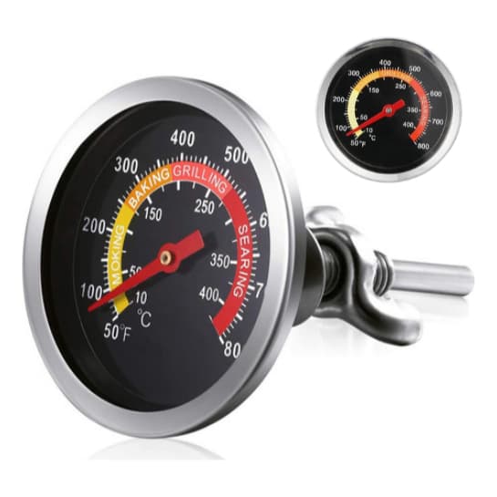 Termômetro Churrasqueira Bafo Forno Pizza Defumador Lenha Smoker
