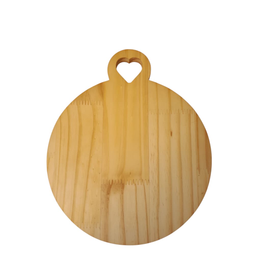 Tabua de servir frios Redonda Descanso De Panela Mesa Posta