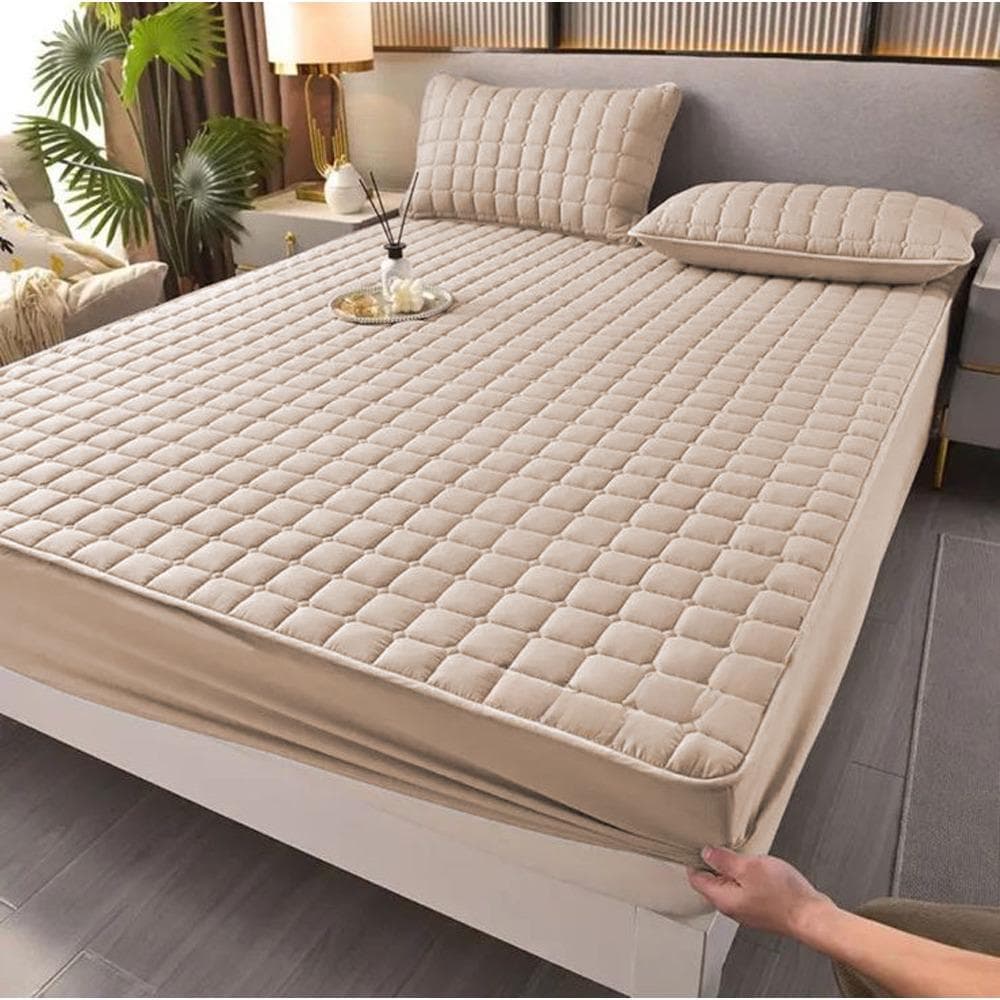 Capa Para Colchão Impermeavel Matelado Com Elastico Na Volta Toda