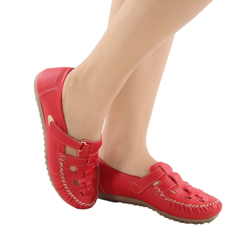 SANDALIA MOCASSIM GLADIADOR SAPATO FEMININO CONFORTO SAPATILHA