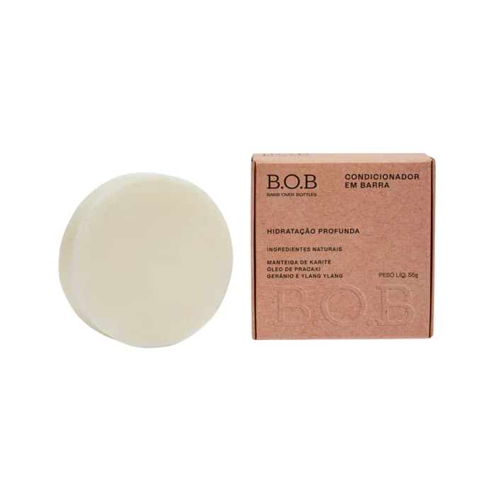 Condicionador Em Barra Hidratação Profunda - B.O.B. 55g Sólido