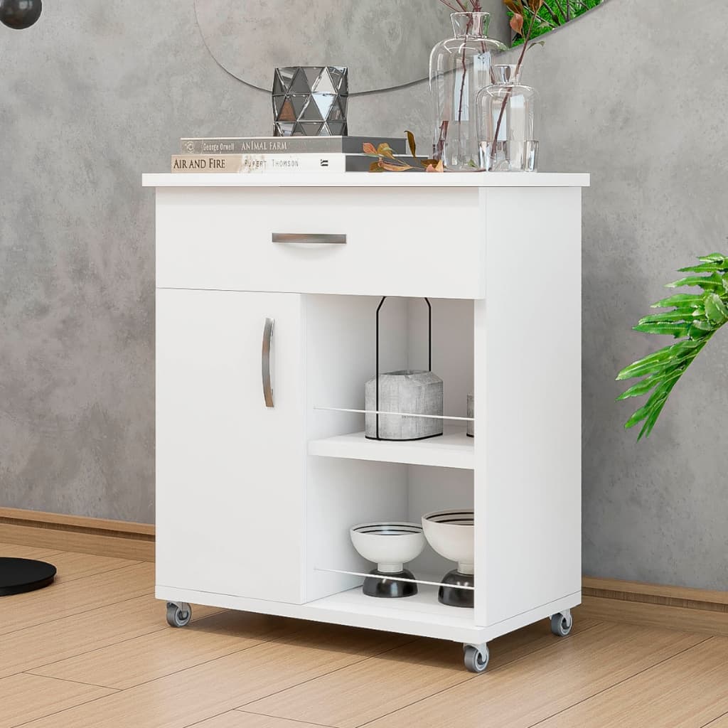 Armário Fruteira Cozinha Multiuso para Microondas com Gaveta Organizadora Móveis Bonatto