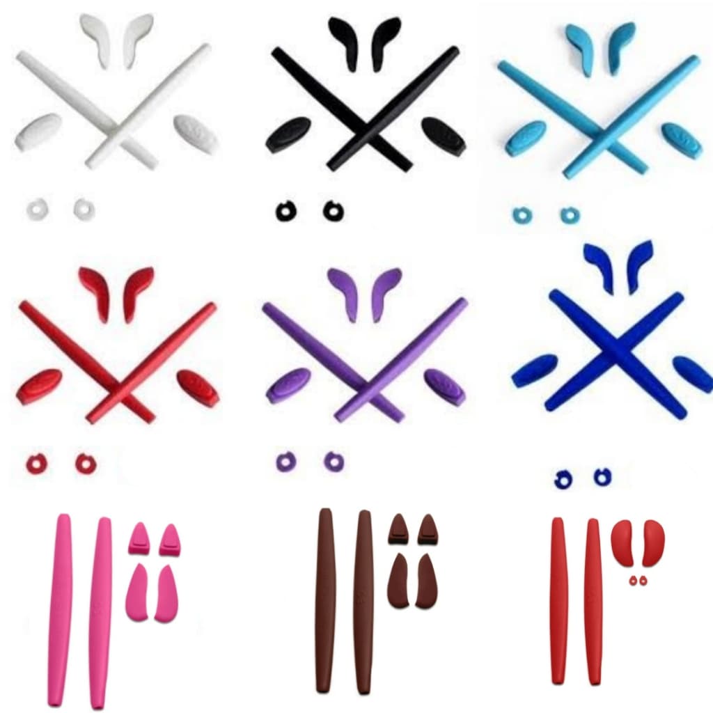 Kit Borracha para reposição de óculos Juliet, double xx 24k, Xsquared, penny, romeo 2 xmetal