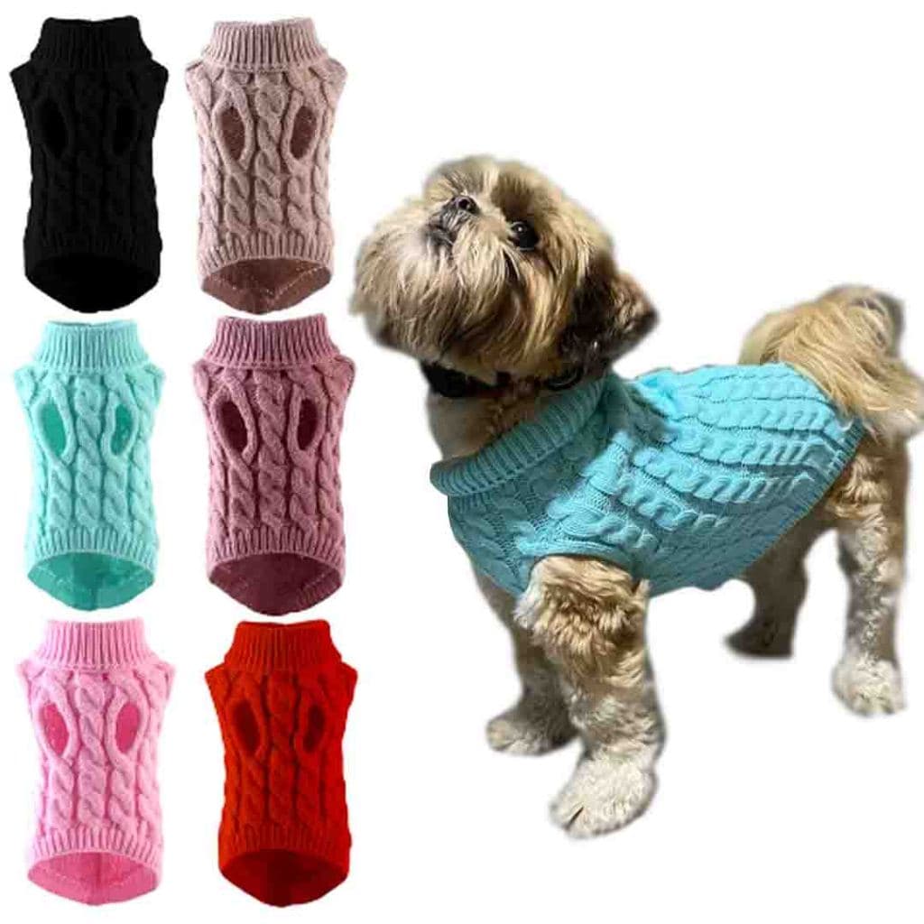 Roupa de Cachorro Gato Frio Inverno Pequenos Medios Grande Porte SF