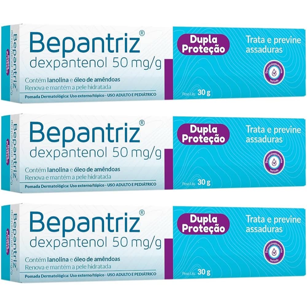 Kit 3und Bepantriz 30g - CIMED