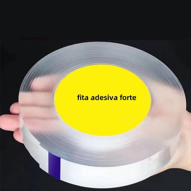 1 Rolo de Fita Adesiva Dupla Face à Prova d'Água, Nano, Transparente, Anti-Míldio, Linda, Fita Adesiva de Costura