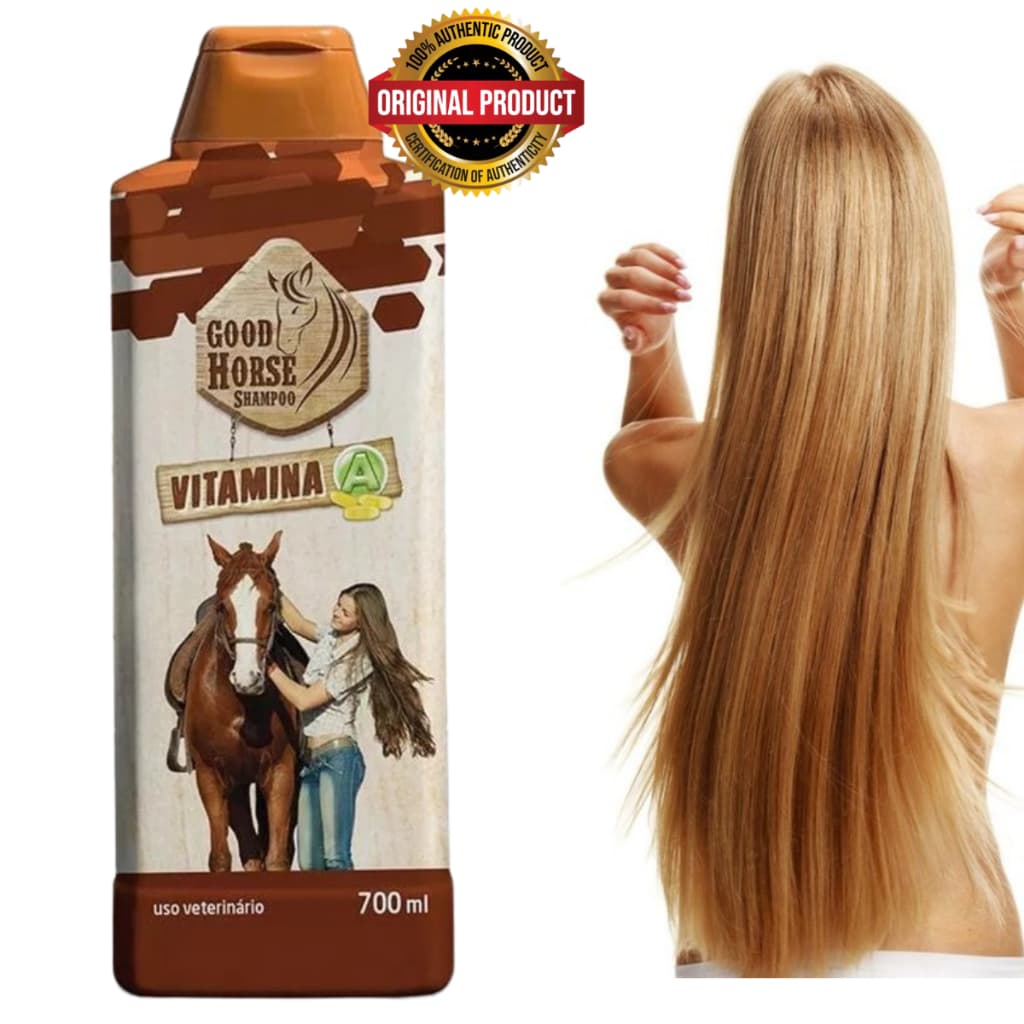 Shampoo Good Horse Vitamina A Cresce Cabelo Cavalo Tik Tok Pro Canine 700ml Capilar Bomba Crescer Original
