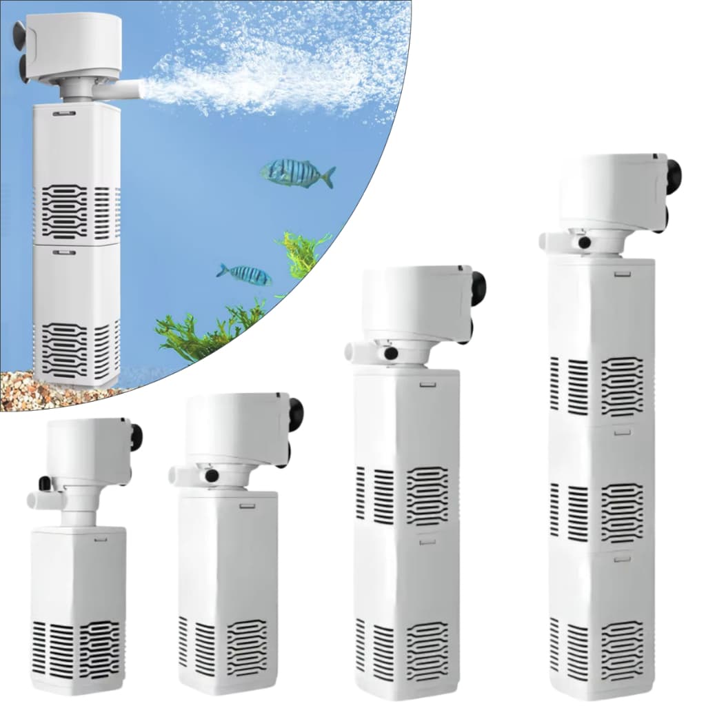 Bomba com Filtro Interno Submerso Aquario Aquaverso Original Função 3 em 1
